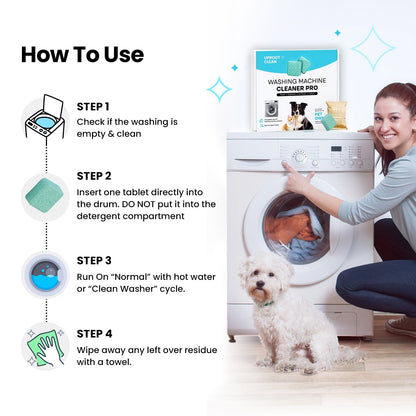 Pet-Friendly Washing Machine Cleaner